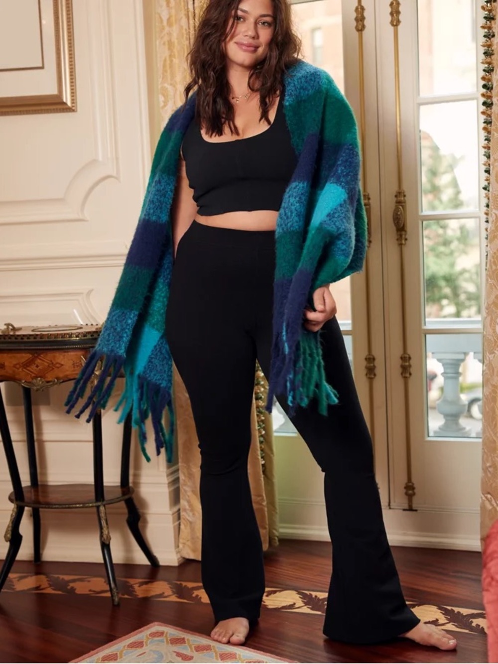 OFFLINE By Aerie PartyFavor High Waisted Flare Legging